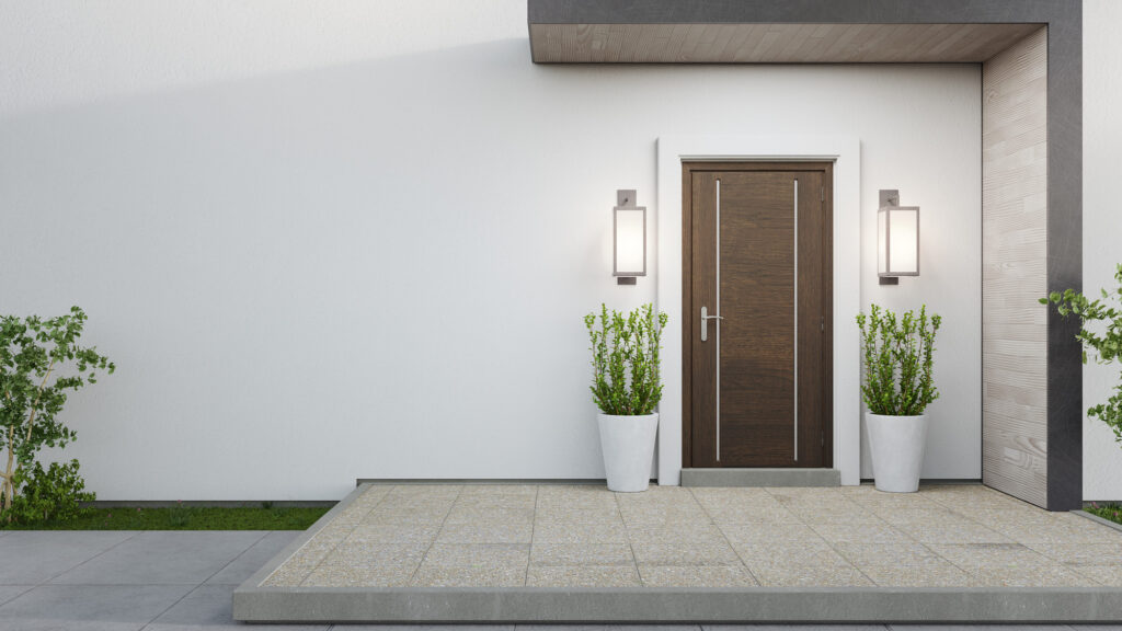 3d-rendering-entrance-modern-house